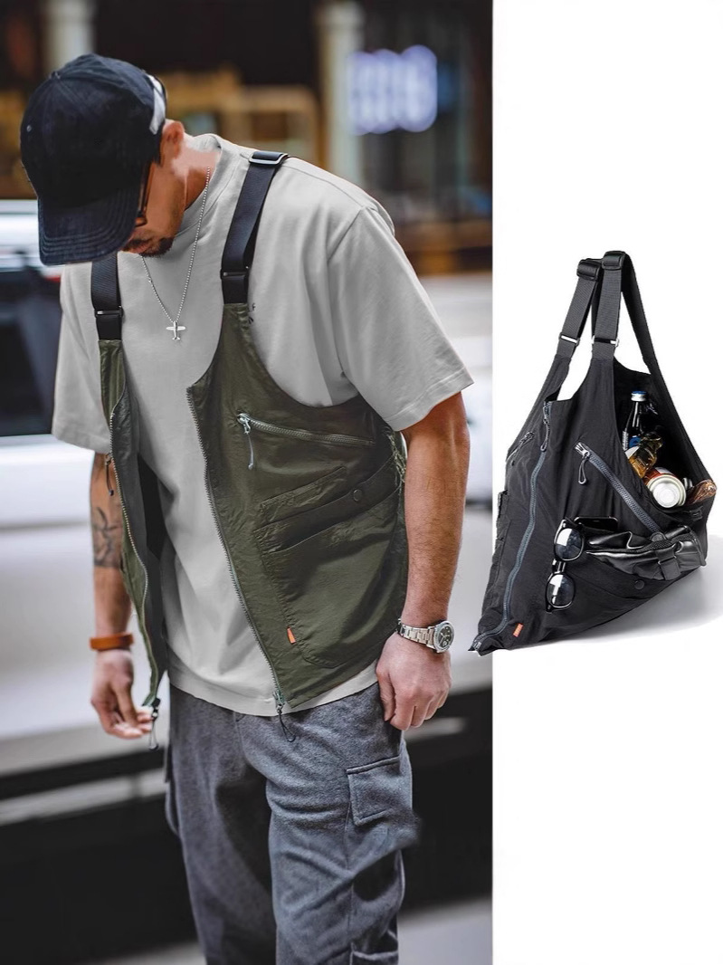 Women'S Fashion Utility Vest - 2026 Çok Fonksiyonlu Kullanışlı Yelekten Çantaya