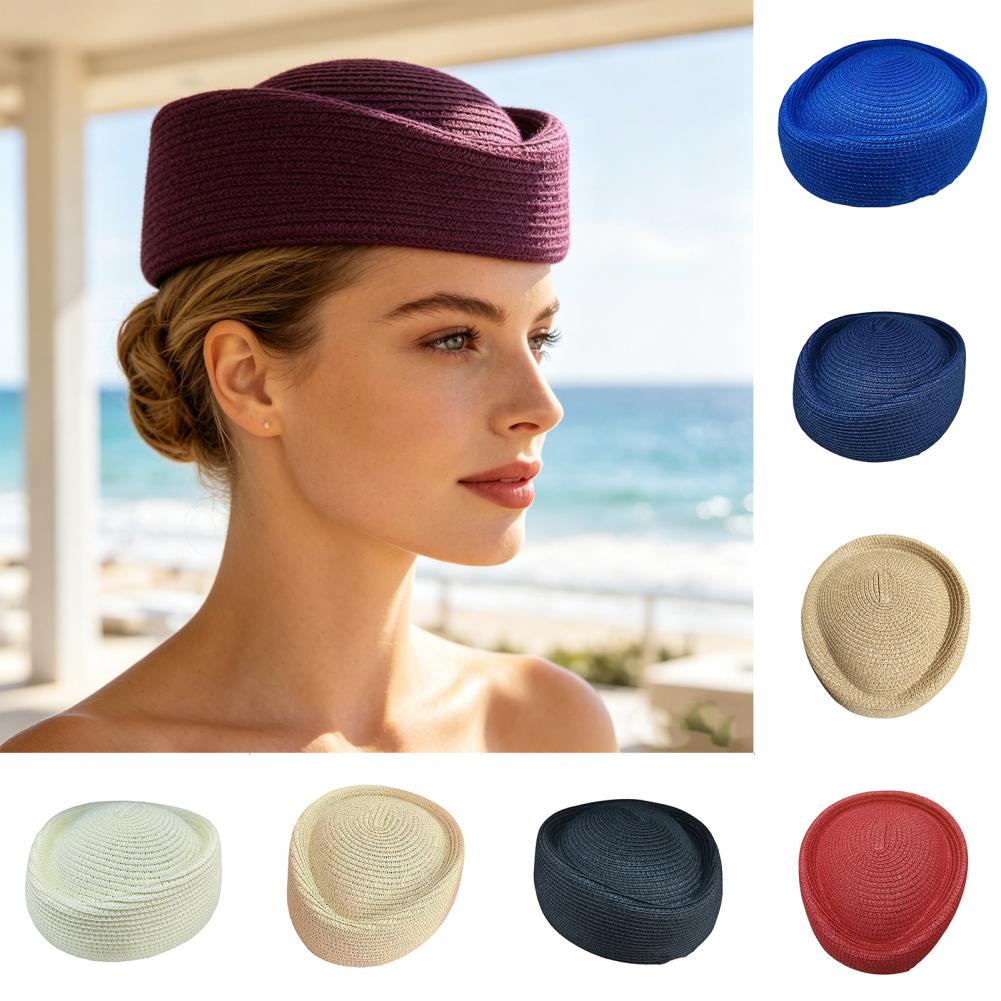 Straw Hat Summer - Bere Şapka UV Koruyucu Yazlık Hasır