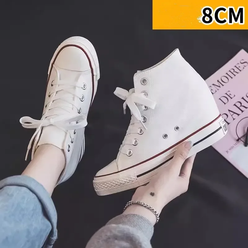 Women'S Fashion Gym Shoes - Kadınlar için 8 cm Yüksek Platformlu