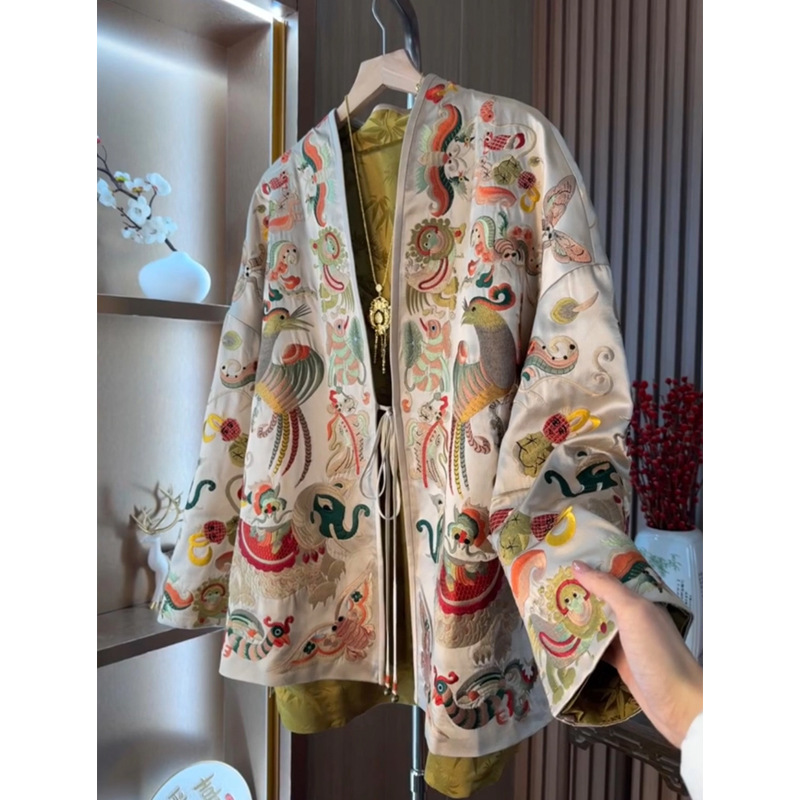 Women Fashion Jackets - Yeni Çin Tarzı Kimono Hırka Ceket