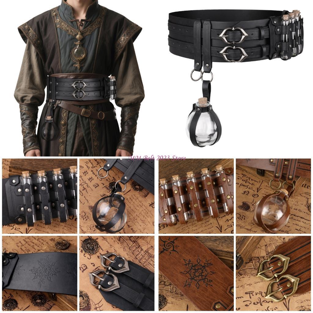Women'S Fashion Utility Belt - 49ME Tarihi Canlandırma Etkinliği İçin Simyacı