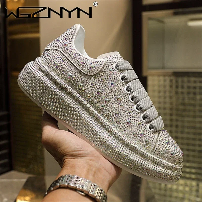Women'S Fashion Gym Shoes - 2025YENI Marka Kadın Moda Rahat Glitter