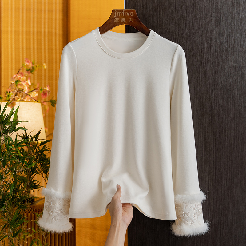 Women'S Fashion Winter 2026 - Yeni Çin Tarzı Ulusal Moda Vizon