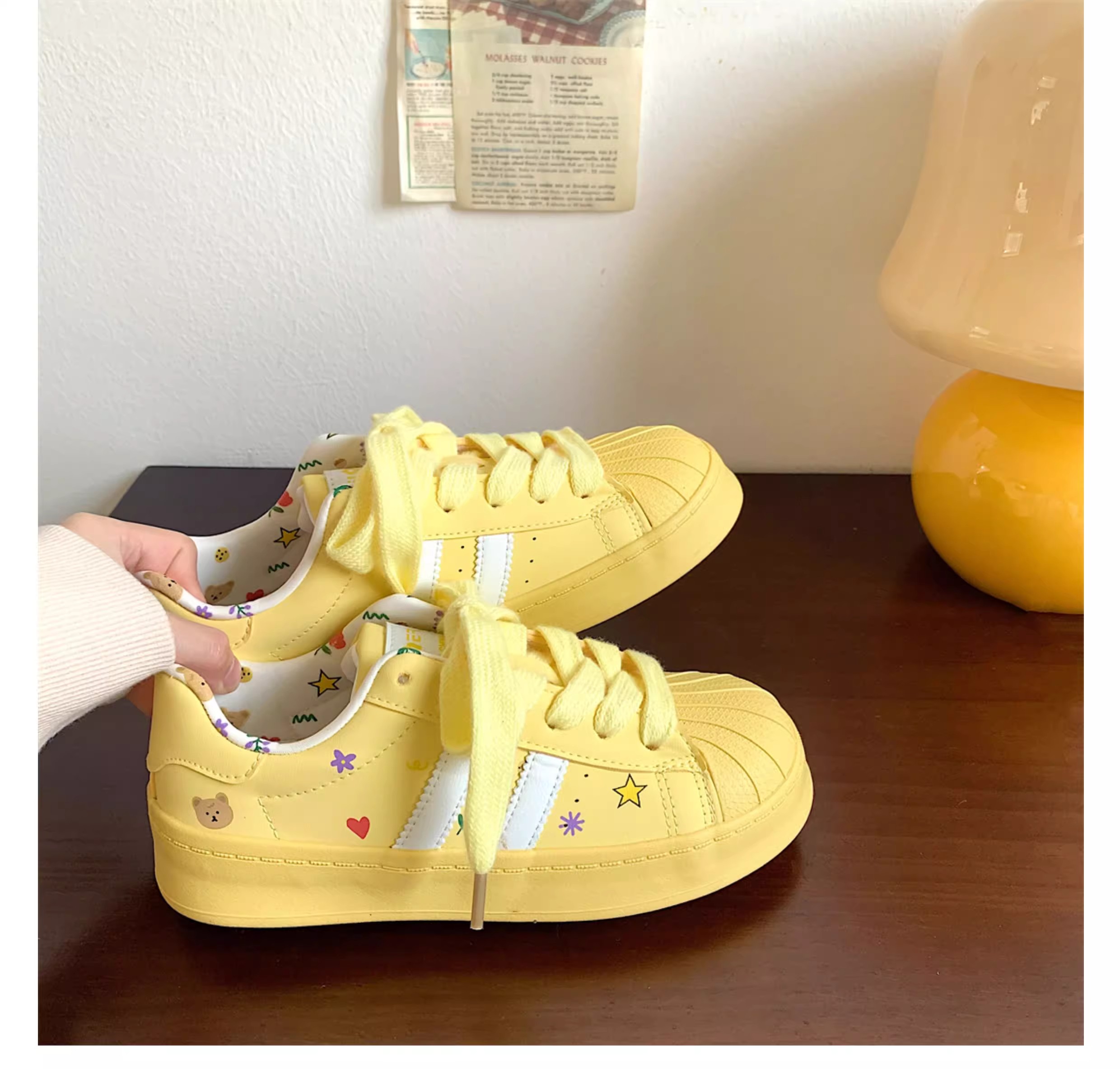 Çocuk Spor Ayakkabıları 2025 S - Women'S Yellow Fashion Sneakers incelemesi ve fiyatı