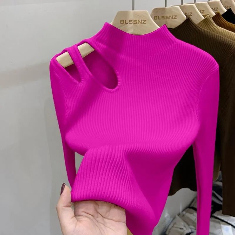2026 Delikli Yaka Triko Kadın  - Ribbed Knit Sweater incelemesi ve fiyatı