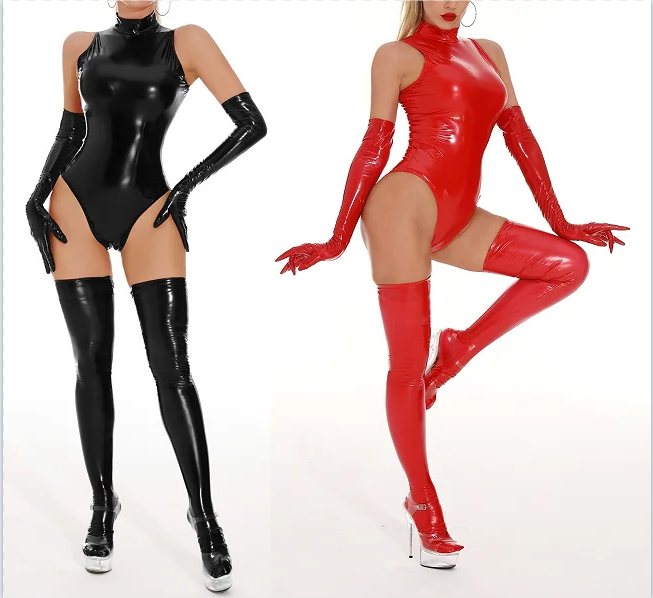 El yapımı Seksi Doğal Lateks K - Sleeveless Jumpsuit incelemesi ve fiyatı