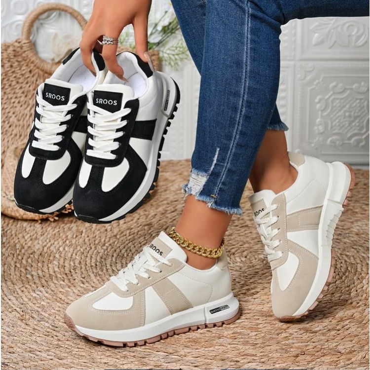 Moda Çizgili kadın Hafif Spor  - Women'S Yellow Fashion Sneakers incelemesi ve fiyatı