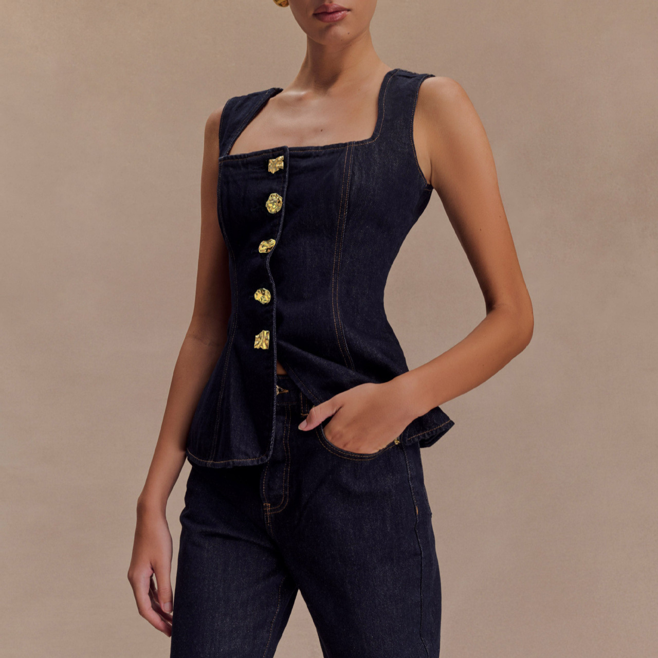 Yaz Kot Pantolon Setleri Kadın - Women Fashion Jeans Top incelemesi ve fiyatı