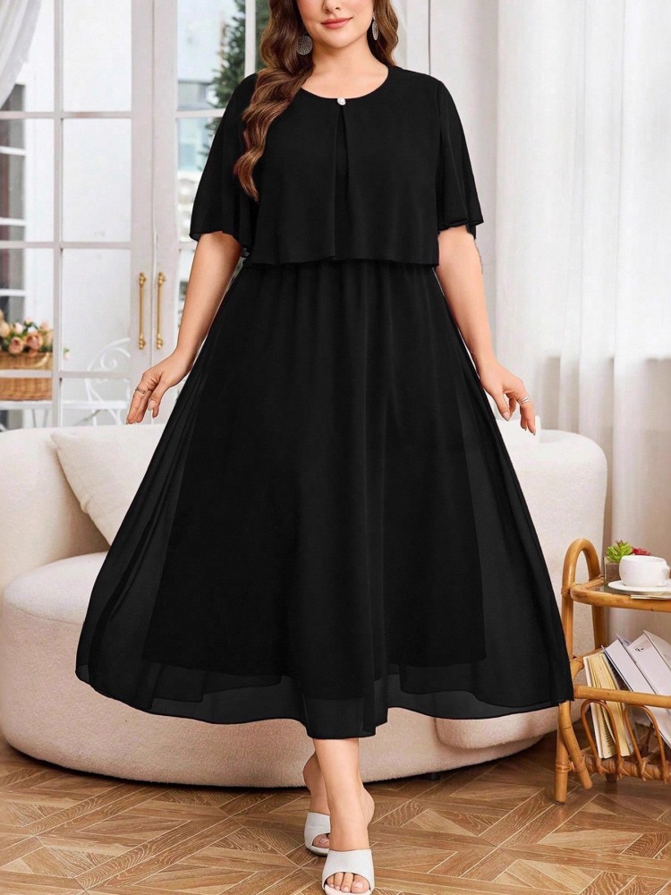 XL-5XL Büyük Beden Elbise Kadı - Xl Women'S Fashion incelemesi ve fiyatı