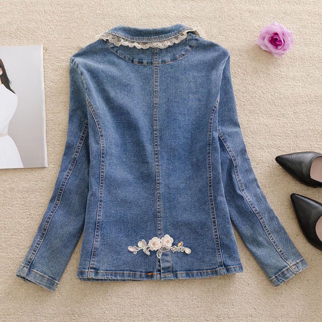 Dikişli Kadın Denim Ceket 2026 - Women Fashion Jeans Top incelemesi ve fiyatı