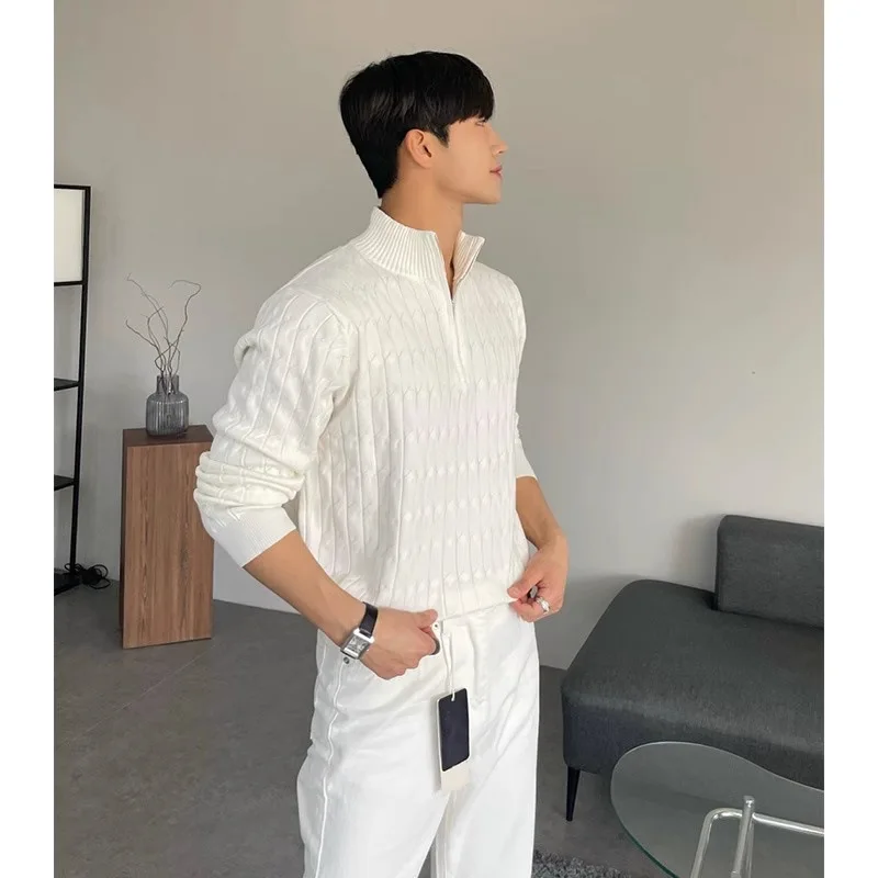 Erkek Kazak Günlük Jakarlı Des - Ribbed Knit Sweater incelemesi ve fiyatı