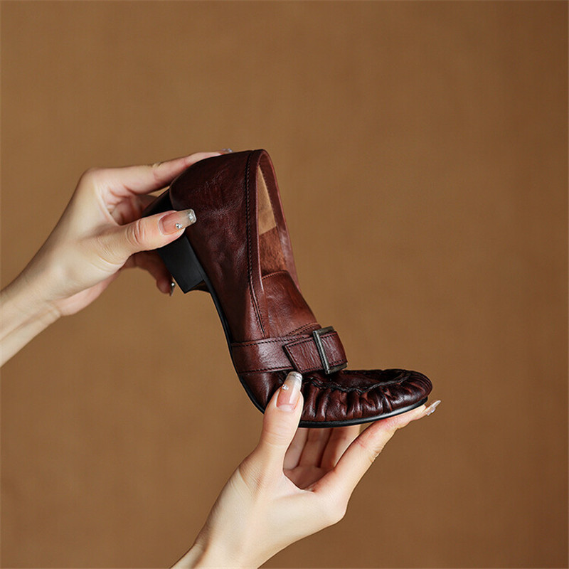 Yeni sonbahar hakiki deri kadı - Women'S Fashion Loafers incelemesi ve fiyatı
