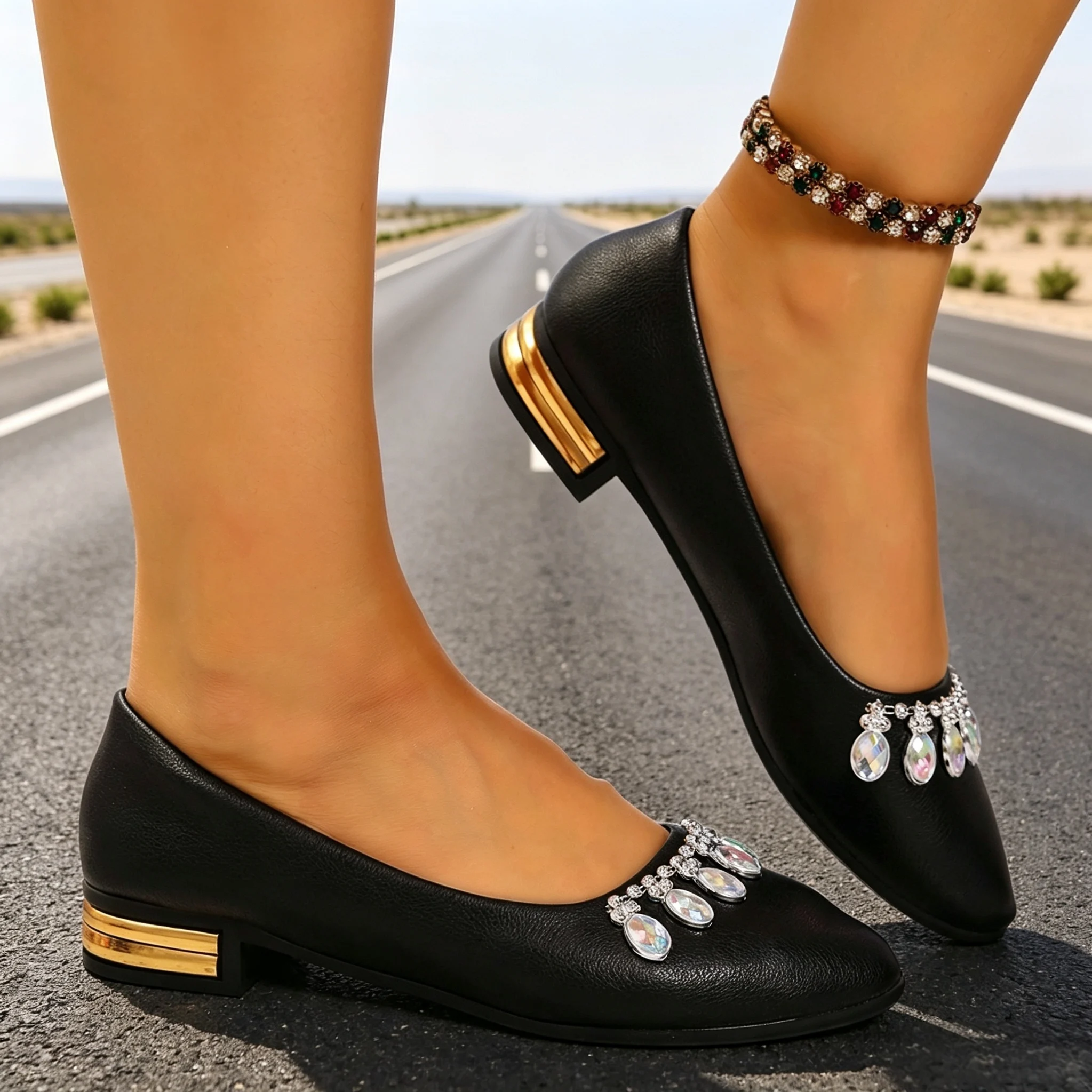 Kadın Düz Ayakkabılar Sivri Bu - Women'S Fashion Loafers incelemesi ve fiyatı