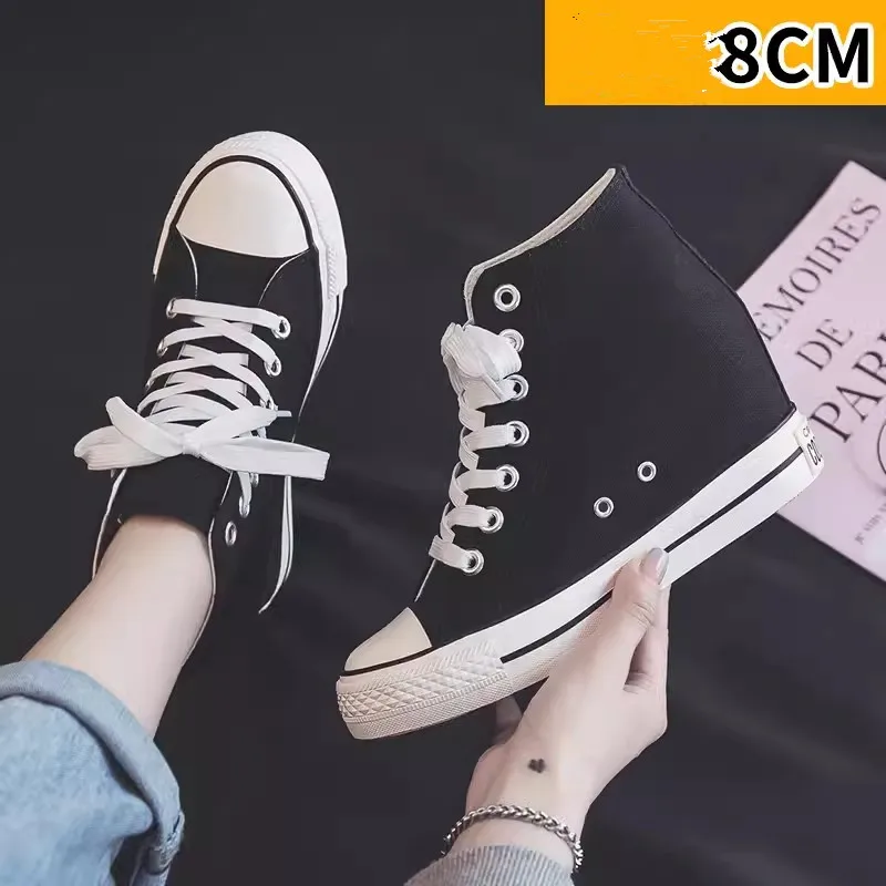Kadınlar için 8 cm Yüksek Plat - Women'S Fashion Gym Shoes incelemesi ve fiyatı
