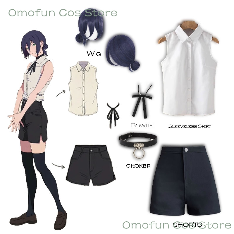 Reze Cosplay Kostüm Kolsuz Göm - Sleeveless Jumpsuit incelemesi ve fiyatı