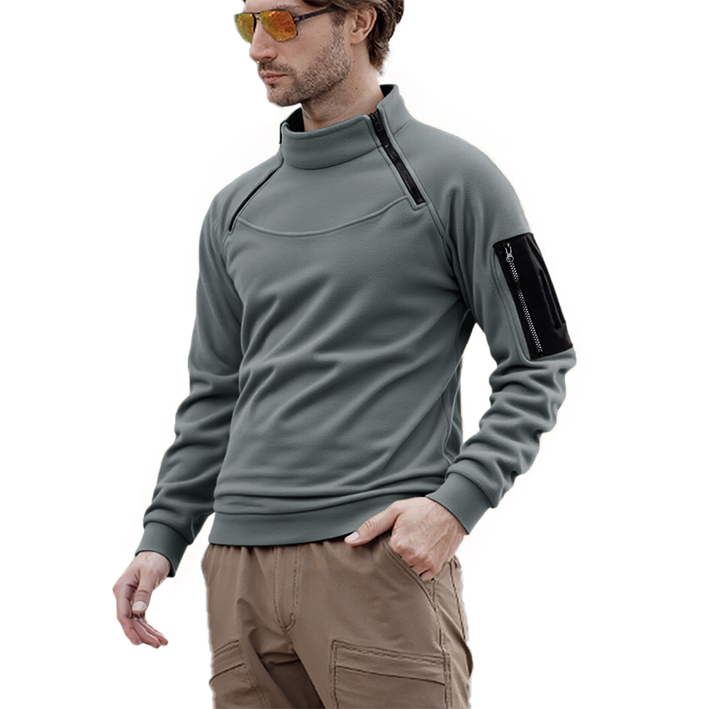 Erkek Uzun Kollu Taktik Kapüşo - Ribbed Knit Sweater incelemesi ve fiyatı
