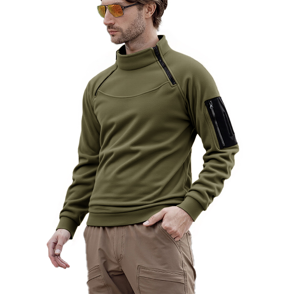 Erkek Uzun Kollu Taktik Kapüşo - Ribbed Knit Sweater incelemesi ve fiyatı
