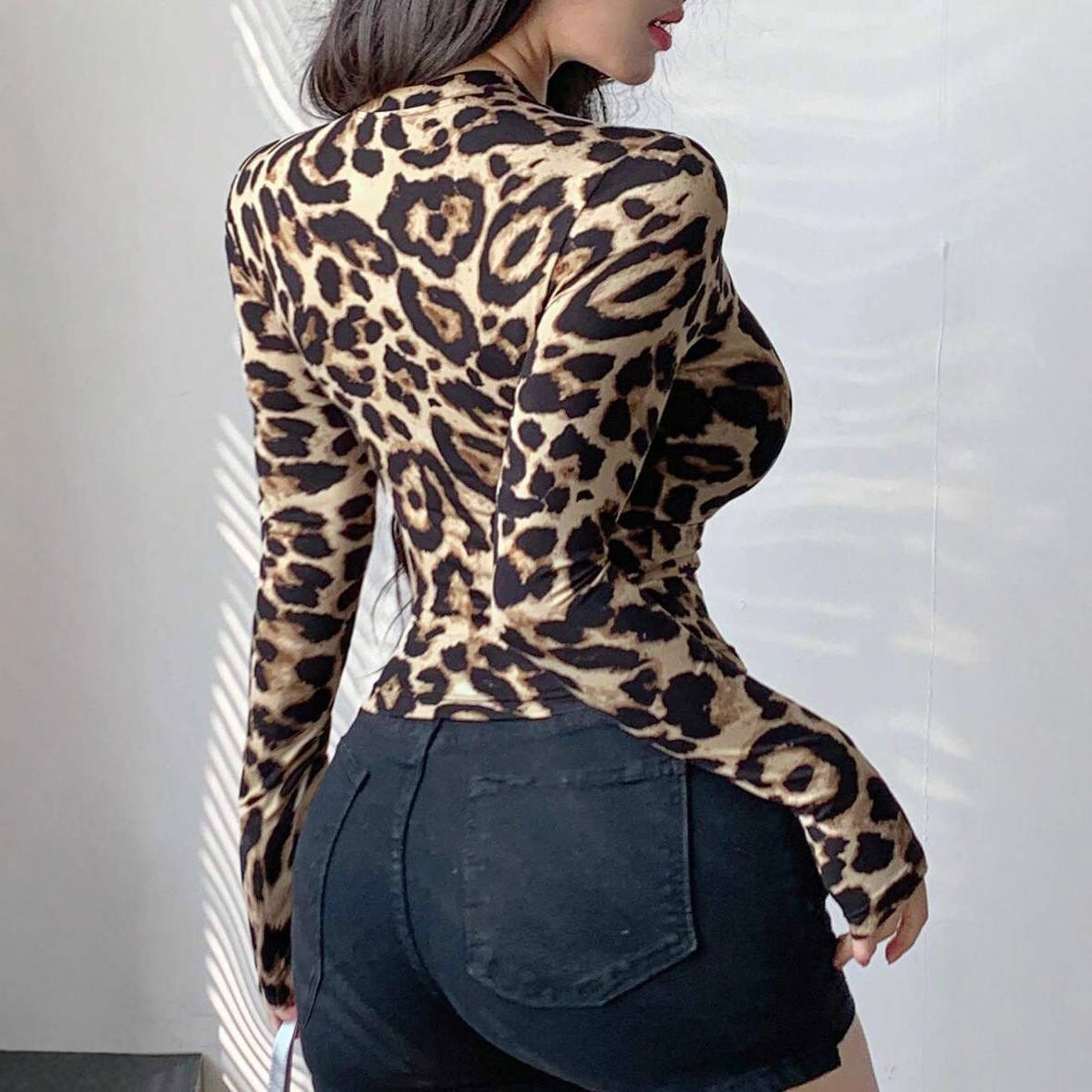 Kadın Leopar Desenli Fermuarlı - Women Fashion Jackets incelemesi ve fiyatı
