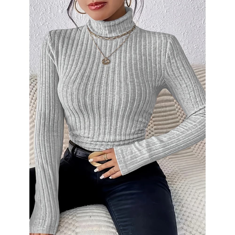 Artı Boyutu 1XL-5XL kadın Slim - Ribbed Knit Sweater incelemesi ve fiyatı