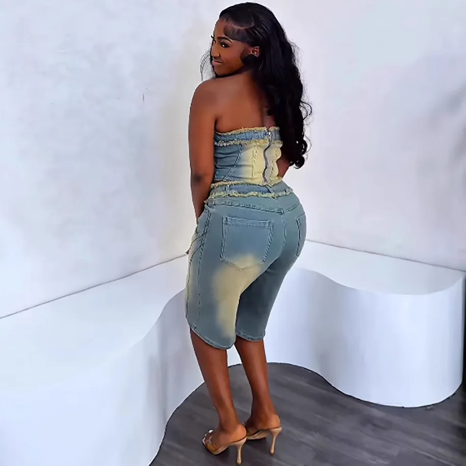 Avrupalı ve Amerikalı Kadın Ko - Women Fashion Jeans Top incelemesi ve fiyatı