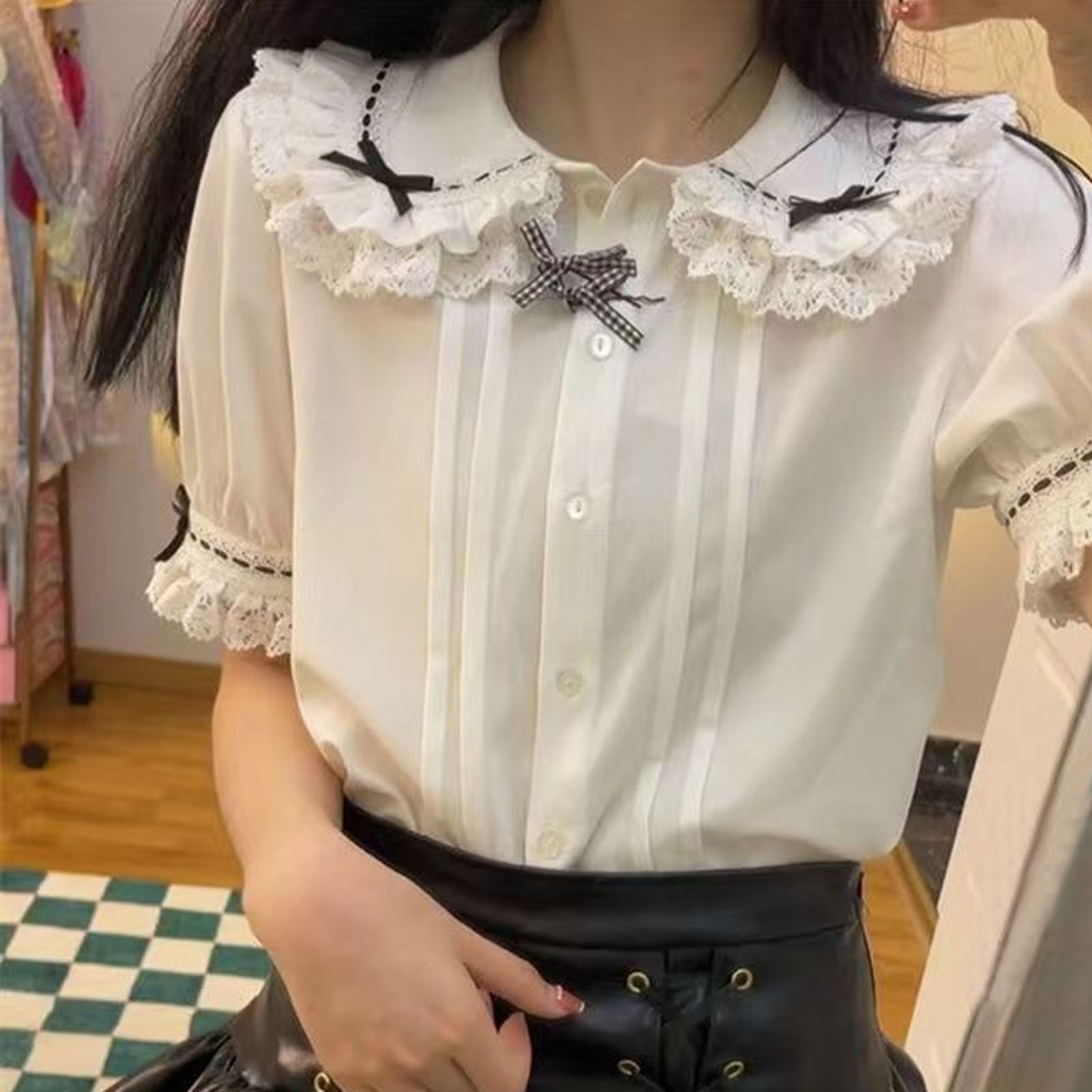 Japon Lolita Tarzı Dantel Ruff - Xl Women'S Fashion incelemesi ve fiyatı