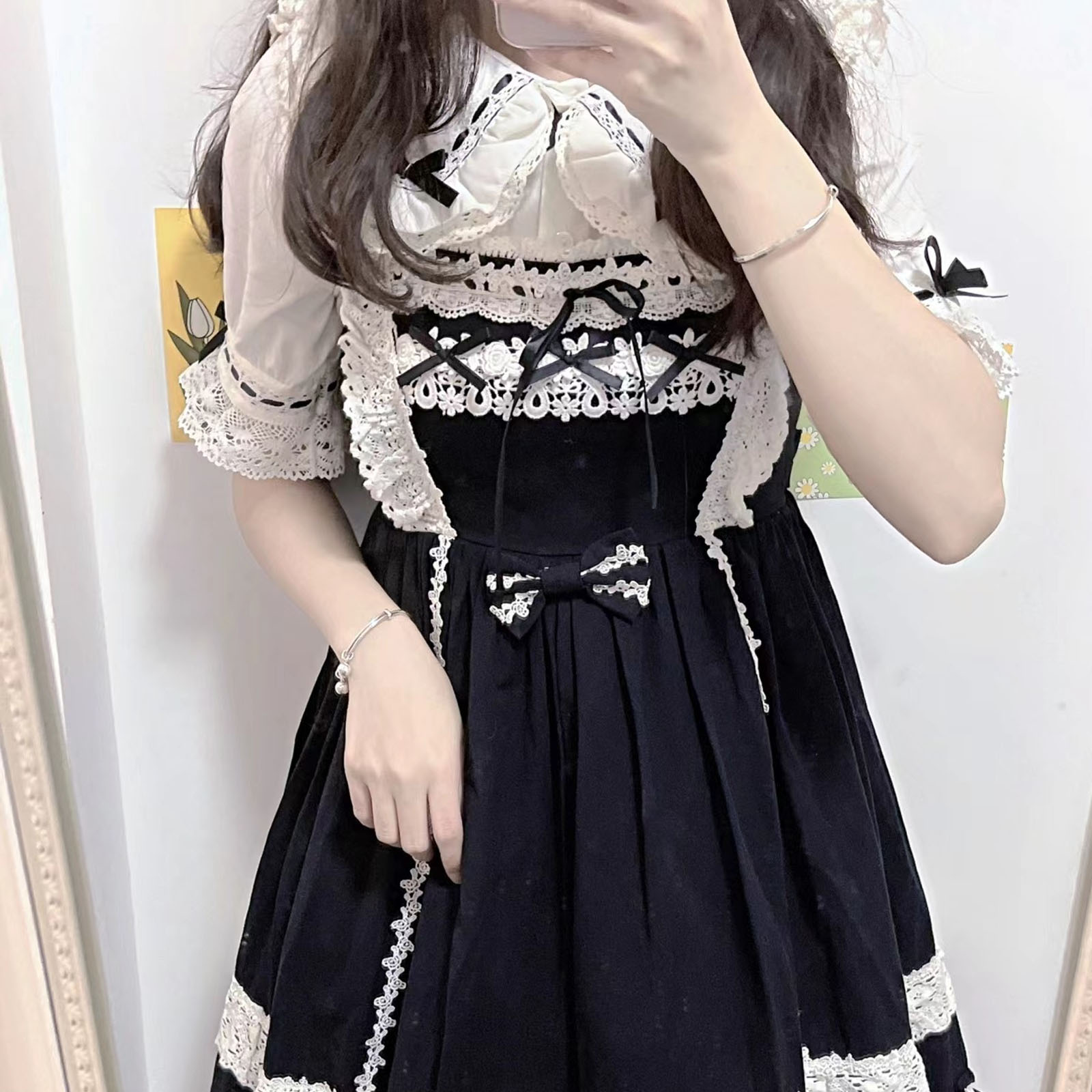 Japon Lolita Tarzı Dantel Ruff - Xl Women'S Fashion incelemesi ve fiyatı